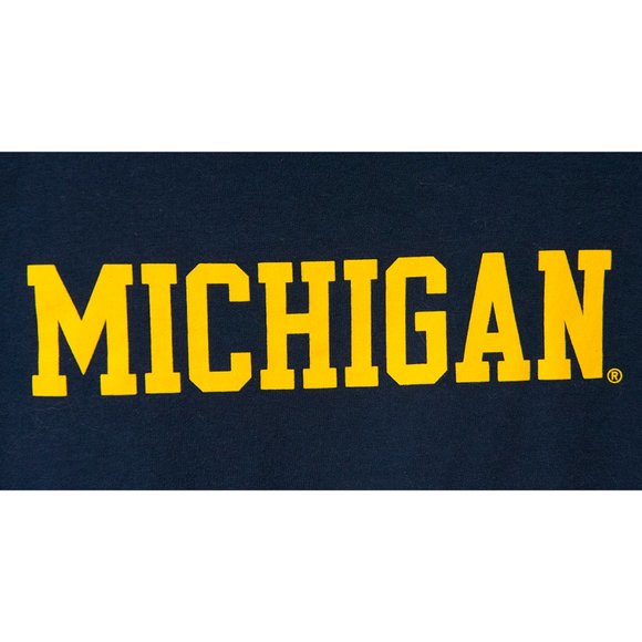 100% heavy cotton Youth Large S/S tee MICHIGAN - Picture 5 of 5